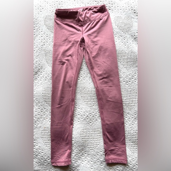 90 Degree By Reflex Kids Dusty Rose Leggings - Picture 1 of 4